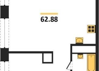 Продаю 2-комнатную квартиру, 62.9 м2, Воронеж, улица Фридриха Энгельса, 88