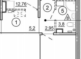 Продается 2-ком. квартира, 56.6 м2, Тверская область, Новочеркасская улица, 48