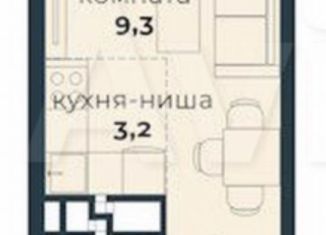 Продается квартира студия, 21 м2, Пермский край, улица Солдатова, 30Б