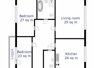 Сдаю 3-ком. квартиру, 121 м2, Москва, Протопоповский переулок, 17с3, Протопоповский переулок