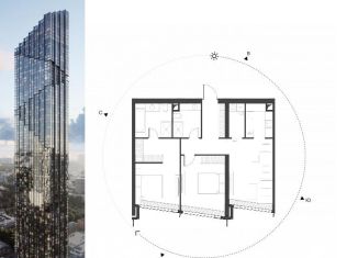 Продажа 2-комнатной квартиры, 83.8 м2, Москва, ЦАО