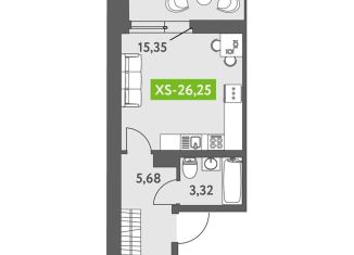 Продается квартира студия, 26.8 м2, Санкт-Петербург, ЖК Аквилон Залив