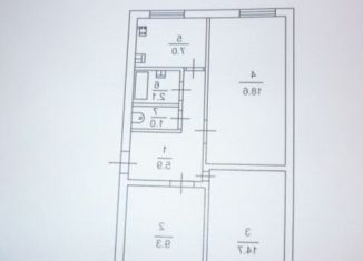 Продаю 3-ком. квартиру, 62 м2, Бородино, улица Ленина, 60