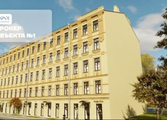 Продам 1-комнатную квартиру, 39.5 м2, Санкт-Петербург, улица Коли Томчака, 10, метро Московские ворота