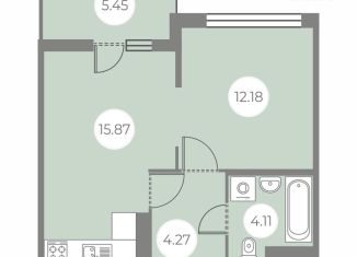 Продам 1-комнатную квартиру, 38 м2, Санкт-Петербург, Выборгский район