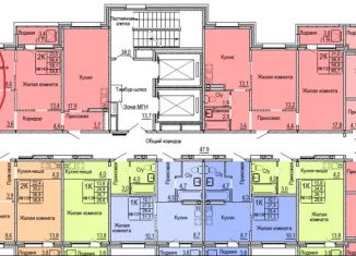 Продается однокомнатная квартира, 37.5 м2, Новосибирск, метро Площадь Маркса, улица Сибиряков-Гвардейцев, с53