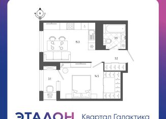 Продается 1-комнатная квартира, 38.5 м2, Санкт-Петербург, Измайловский бульвар, 11, метро Московские ворота