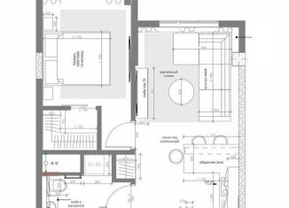 Продажа 2-комнатной квартиры, 46.6 м2, Москва, ЖК Слава, Ленинградский проспект, вл8