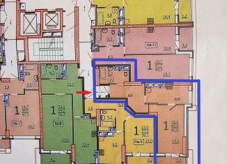 1-комнатная квартира на продажу, 41.2 м2, Екатеринбург, улица Белинского, 177Ак3, ЖК Александровский