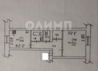 Продаю 1-ком. квартиру, 34.1 м2, Ярославль, проспект Фрунзе, 73, Фрунзенский район