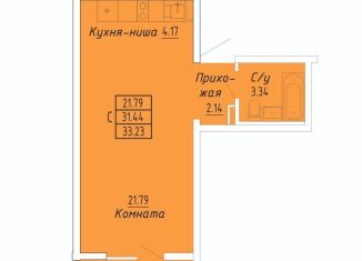 Продам квартиру студию, 33.2 м2, Судак, улица Айвазовского, 4/2