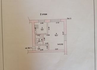 Продается однокомнатная квартира, 30.1 м2, поселок городского типа Грибановский, Машзаводская улица, 13