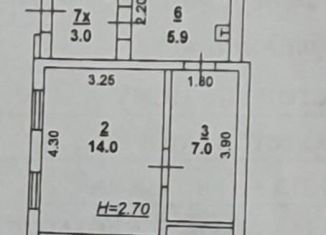 Продаю 1-комнатную квартиру, 30 м2, Ростов-на-Дону, улица 47-я Линия, 11, Пролетарский район