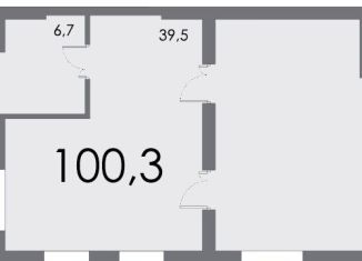 Продаю помещение свободного назначения, 100.3 м2, Тюмень, улица Республики, 204к7, Ленинский округ