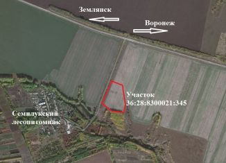 Продам земельный участок, 370 сот., Воронежская область