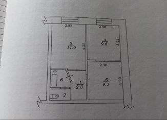 Продаю двухкомнатную квартиру, 37.1 м2, посёлок имени Максима Горького, улица Морозова