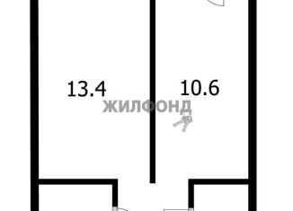 Продажа 1-ком. квартиры, 33.7 м2, Новосибирск, ЖК Кленовая аллея, микрорайон Стрижи, 4