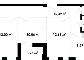 Продаю 3-ком. квартиру, 66.9 м2, рабочий поселок Маркова