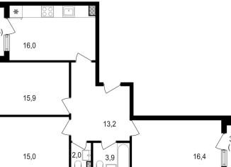 Продаю 3-ком. квартиру, 85.6 м2, Москва, Михалковская улица, 48с8, ЖК Михалковский