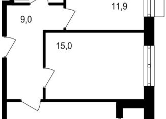 Продается двухкомнатная квартира, 57.7 м2, Москва, Михалковская улица, 48с8, станция Коптево