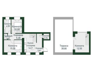 Продажа трехкомнатной квартиры, 76.6 м2, Екатеринбург, Ленинский район