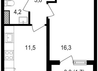 Продается 1-ком. квартира, 37.5 м2, Москва, Михалковская улица, 48с8, станция Коптево