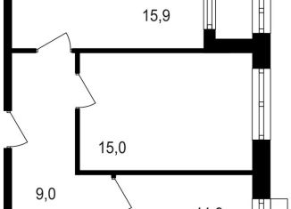 Продается 2-комнатная квартира, 57.4 м2, Москва, Михалковская улица, 48с8, станция Коптево