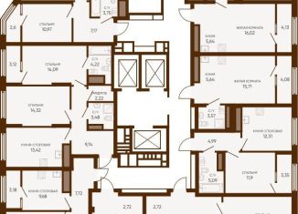 Продаю 1-комнатную квартиру, 36.6 м2, Екатеринбург, Чкаловский район