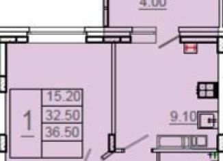 Продаю 1-ком. квартиру, 36.5 м2, Орёл, Советский район, Плещеевская улица