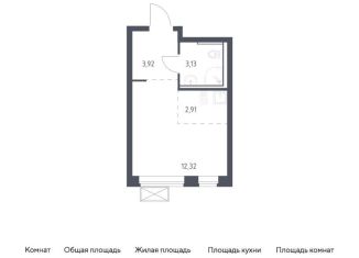 Продажа квартиры студии, 22.3 м2, Московская область