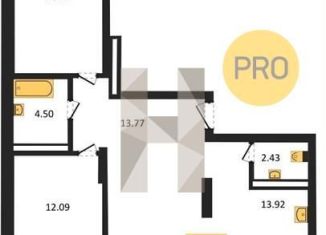 Продам 3-ком. квартиру, 85.7 м2, Новосибирск, метро Гагаринская, улица Дуси Ковальчук, 248/1