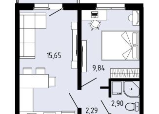 Продажа 2-комнатной квартиры, 31.4 м2, Пермский край