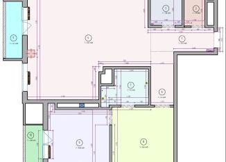 Аренда 3-комнатной квартиры, 100 м2, Челябинск, улица Героя России А.В. Яковлева, 7, Центральный район