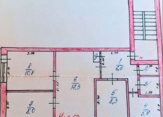 4-комнатная квартира на продажу, 60 м2, Котельниково, улица Ленина, 29