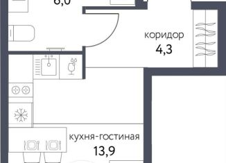 Продаю квартиру студию, 24.2 м2, Москва, Тагильская улица, 4В