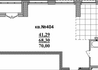 Продается квартира студия, 70 м2, Новосибирск, метро Октябрьская, Садовая улица, 17