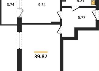 Продается 1-ком. квартира, 39.9 м2, Воронеж, Покровская улица, 19