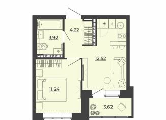 Продается 1-комнатная квартира, 35.5 м2, Свердловская область