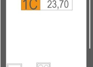 Продается квартира студия, 23.7 м2, Екатеринбург, метро Ботаническая, улица Новостроя, 5