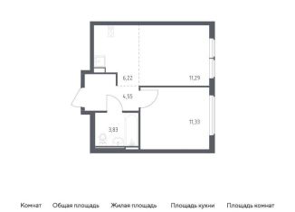 Продажа 1-ком. квартиры, 37.2 м2, Москва, жилой комплекс Остафьево, к20