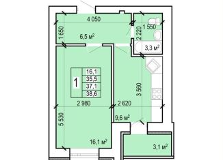 Продаю 1-комнатную квартиру, 38.6 м2, Энгельс, Новобазарная улица