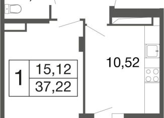 Продажа 1-ком. квартиры, 37.2 м2, Московская область, жилой комплекс Времена Года, к11