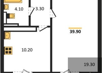 Продаю 1-ком. квартиру, 39.9 м2, Воронеж, улица Шишкова, 140Б/16