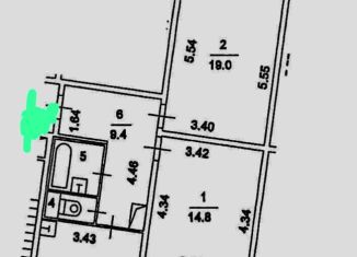 Продается 3-комнатная квартира, 65 м2, Москва, Бирюлёвская улица, 18к2, метро Академика Янгеля