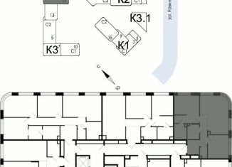 Продажа 2-ком. квартиры, 65.3 м2, Москва, 2-я очередь, к3.2, ЖК Шагал