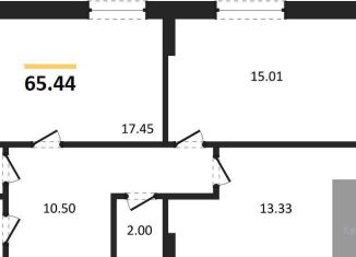 Продаю 2-комнатную квартиру, 65.4 м2, Воронеж, улица 9 Января, 68Л