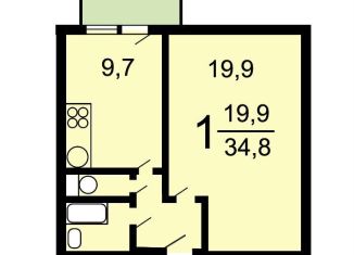 Продается 1-комнатная квартира, 35.4 м2, Москва, Первомайская улица, 86/18