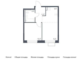 Продаю однокомнатную квартиру, 34.6 м2, Москва, жилой комплекс Молжаниново, к5