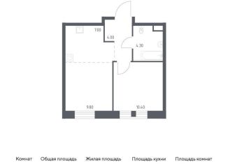 Продаю 1-комнатную квартиру, 35.5 м2, Москва, ЮВАО, Шоссейная улица, 90с59