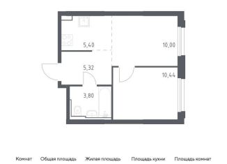 2-ком. квартира на продажу, 35 м2, Москва, жилой комплекс Квартал Герцена, к2, метро Орехово